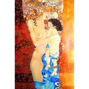 Moeder en kind - Gustav Klimt ( inspiratie)