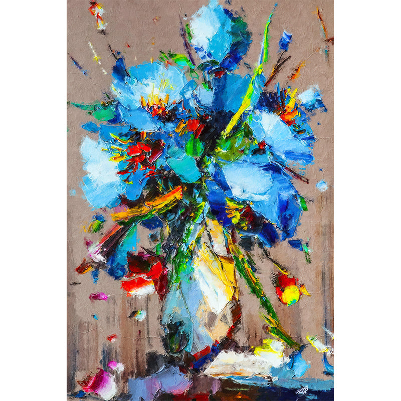 Blauw bloemen