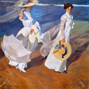 Spaziergang am Strand - Joaquín Sorolla