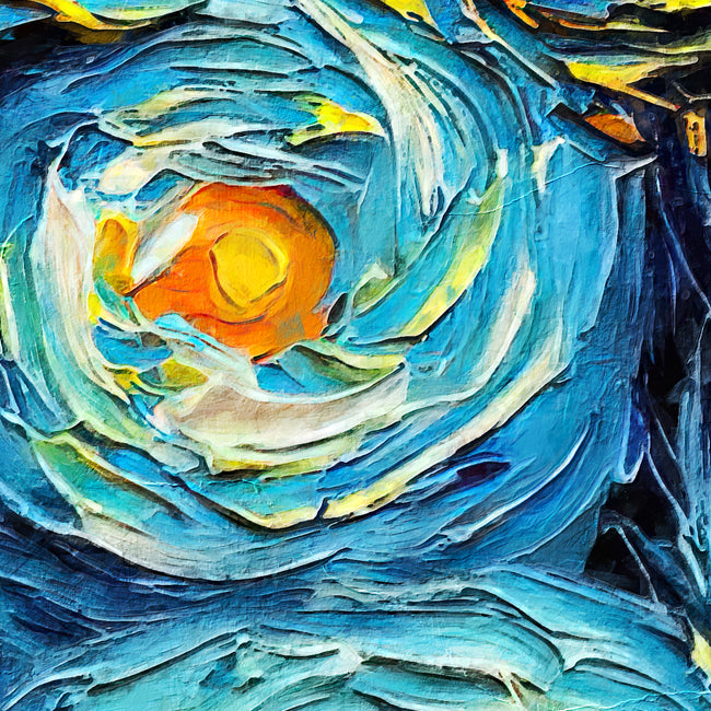 Van Gogh – Sternennacht (Inspiration)