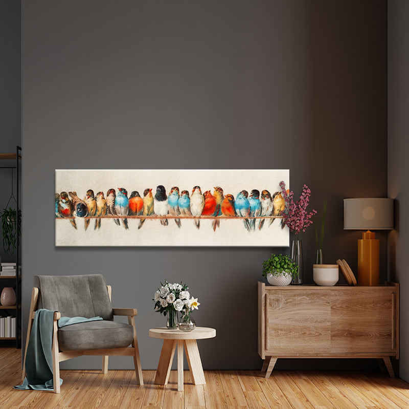 A Perch of Birds (vintage)