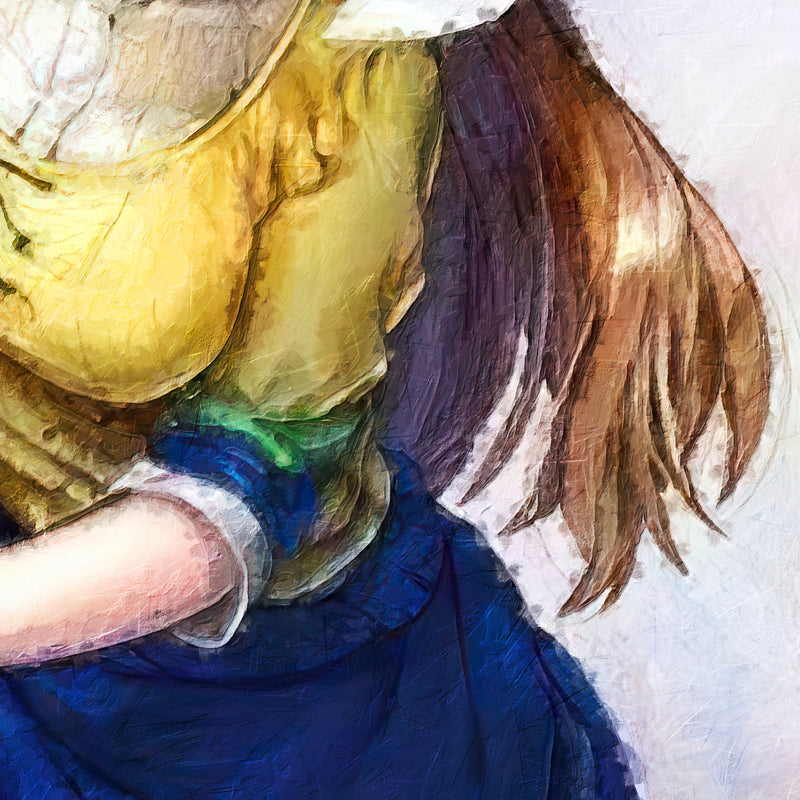 Het melkmeisje - Vermeer ( inspiratie)