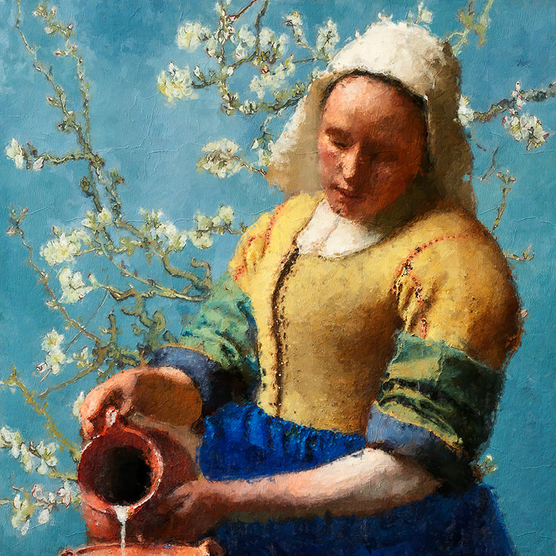 Das Dienstmädchen #1 - Vermeer (Inspiration)