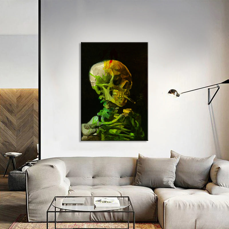 Skull - Van Gogh ( inspiratie)