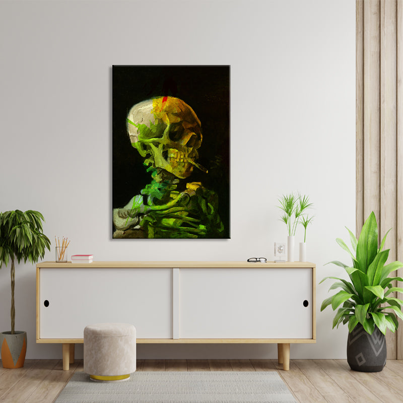 Skull - Van Gogh ( inspiratie)