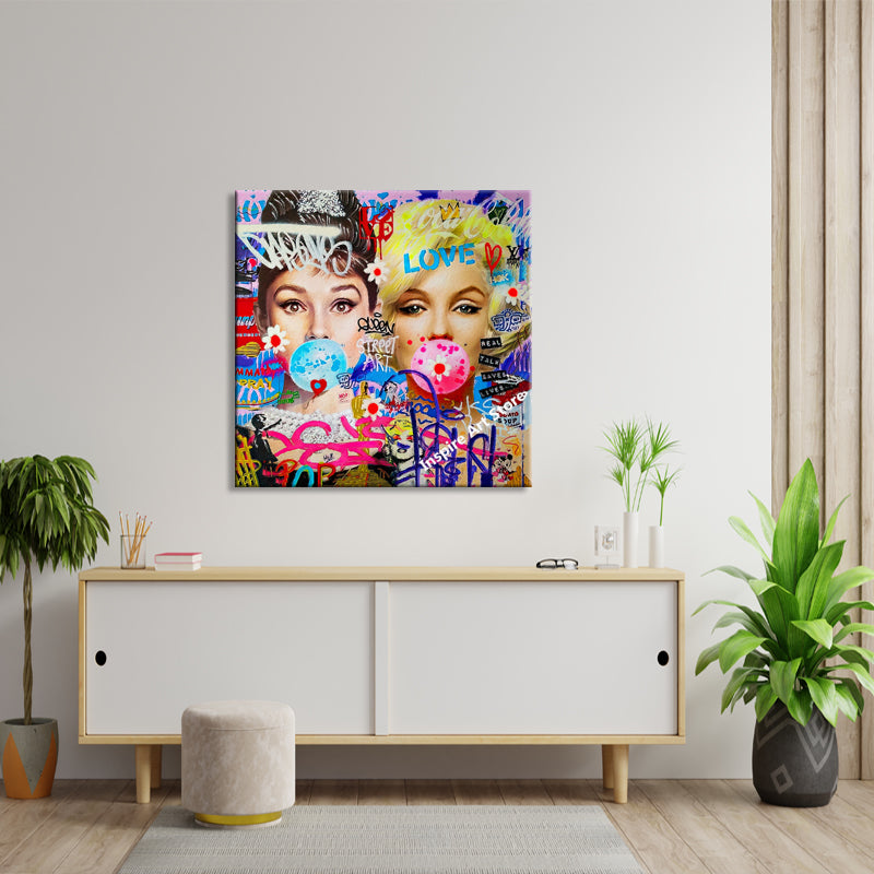 Marilyn en Audrey