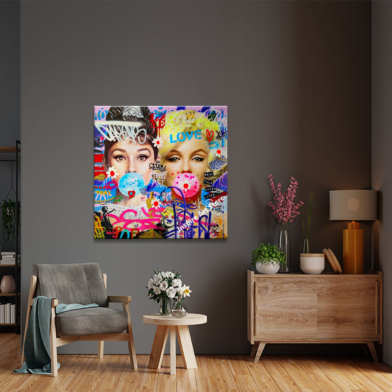 Marilyn en Audrey