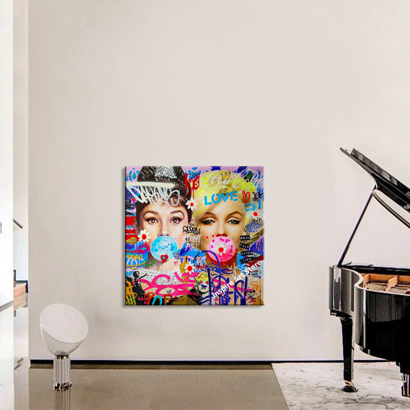 Marilyn en Audrey