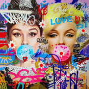 Marilyn en Audrey
