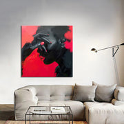 Lady in red