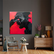 Lady in red