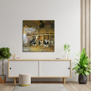 Koeien op stal _ Jan van Ravenswaay (inspiratie)