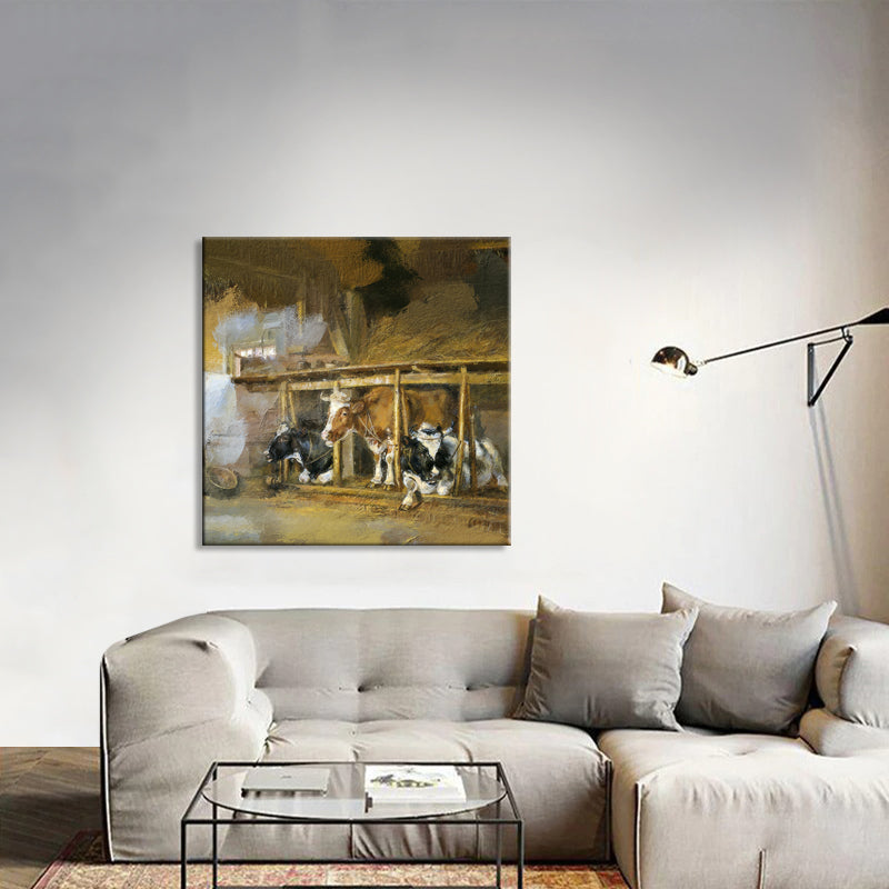 Koeien op stal _ Jan van Ravenswaay (inspiratie)