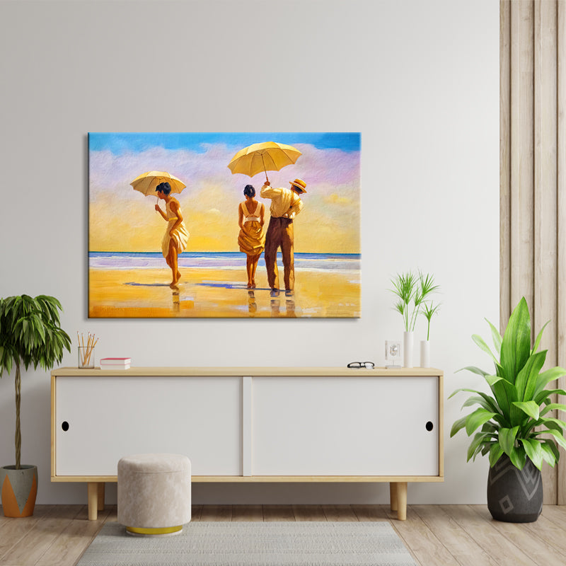 Beach Scene  - Jack Vettriano