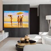 Beach Scene  - Jack Vettriano