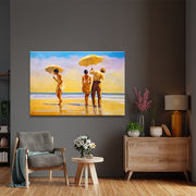 Beach Scene  - Jack Vettriano