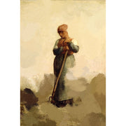 The Grass Burne - Jean-François Millet ( inspiratie)
