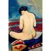 Sitting Nude with Pillow - Henri Matisse