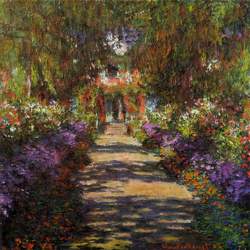 Pathway in Monet’s Garden at Giverny - Monet