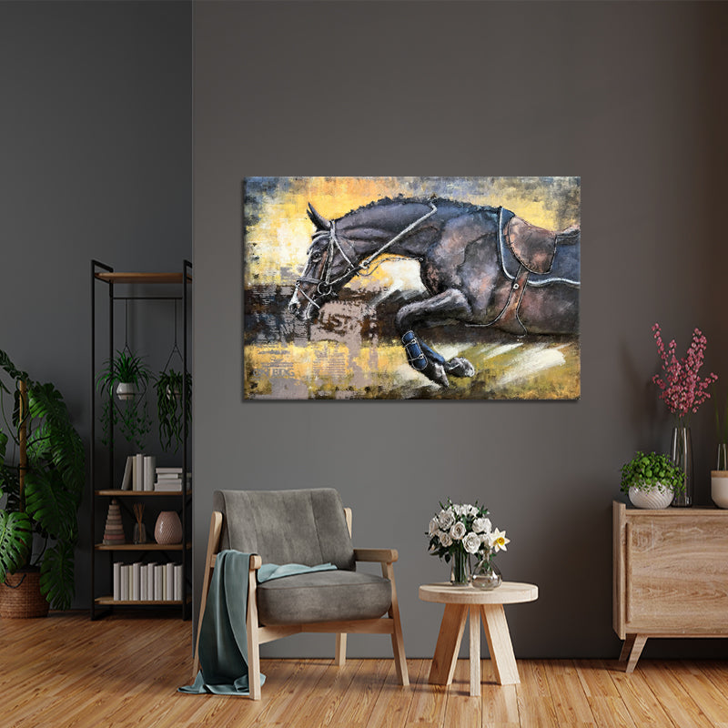 Springendes Pferd