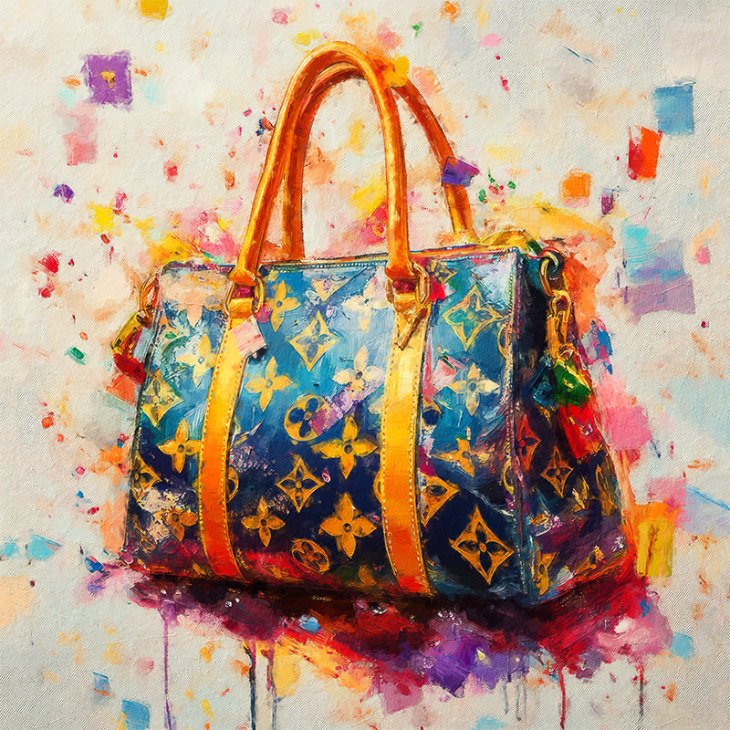Eine farbenfrohe Louis Vuitton Tasche