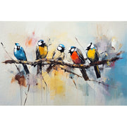 Vögel in Farbe