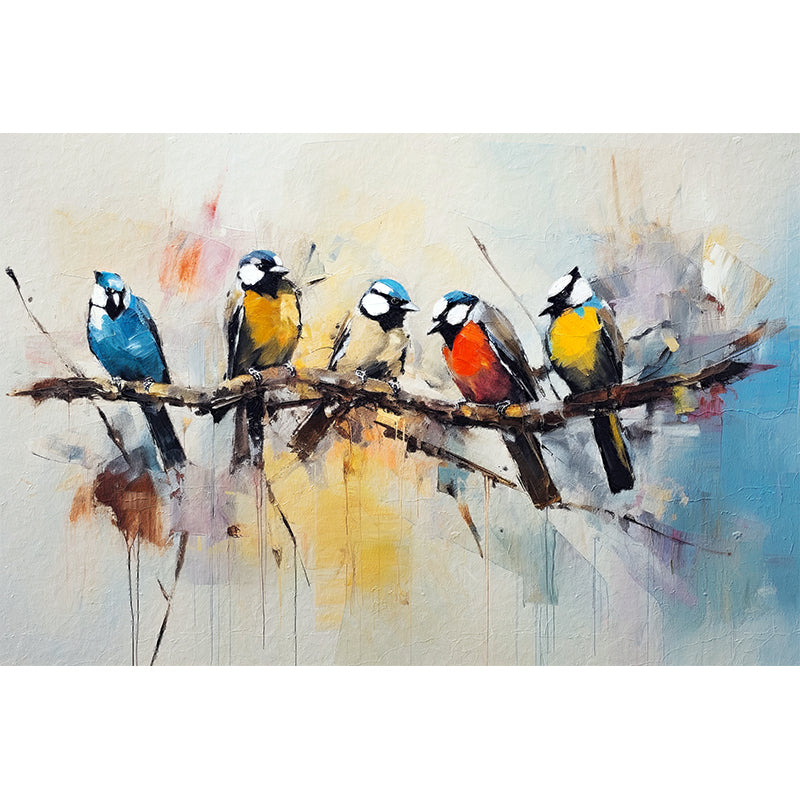 Vögel in Farbe