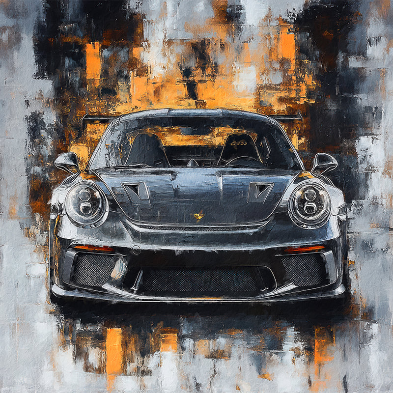 Gemälde Porsche GT3
