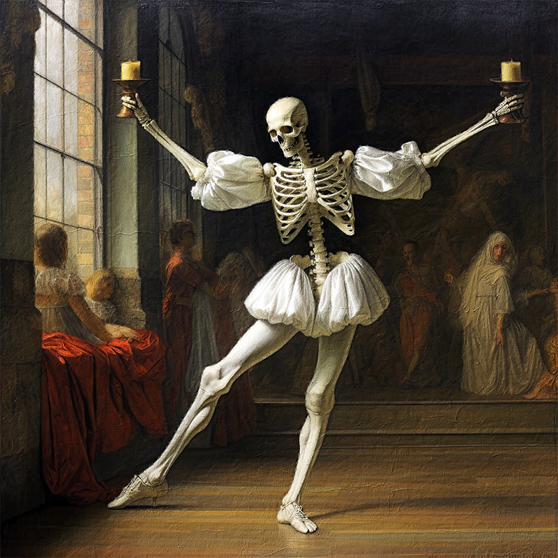 Dancing skull II