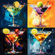 Gemälde Küche Cocktails