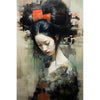 Japanische Frau im Kimono