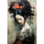 Japanische Frau im Kimono