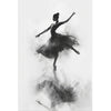 Ballerina schwarz-weiß