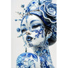 Dame in delfts blauw II