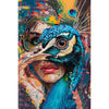 Pfau mit Weibchen II