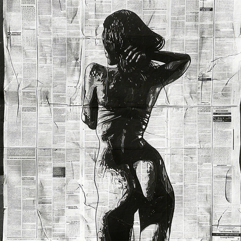 Akt in Schwarz-Weiß II