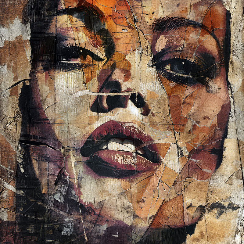 Sweet in mixed media
