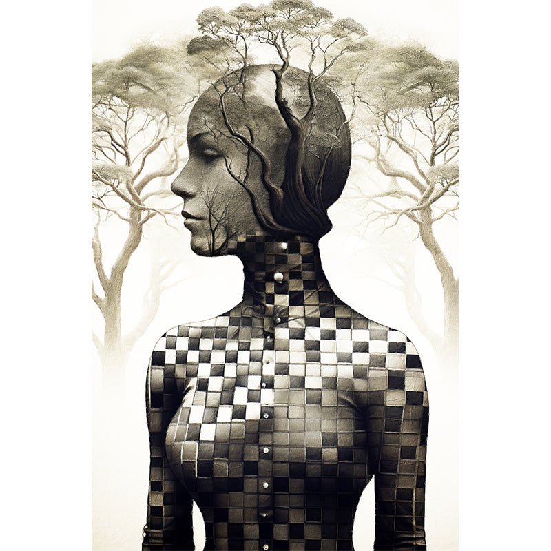 Vrouw in surrealism II