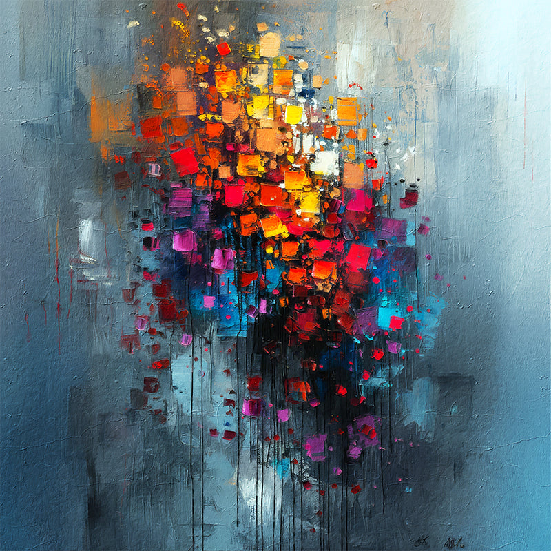 Abstrakt 1000 Farben