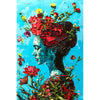 Frida Kahlo met de bloem I