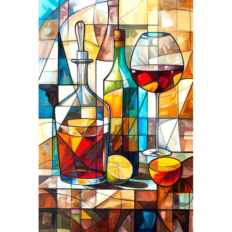 Wanddekoration Wein II