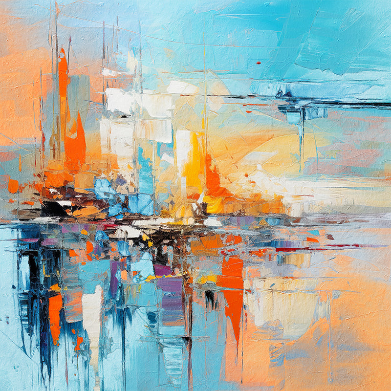Kunst Abstraktes Gemälde I