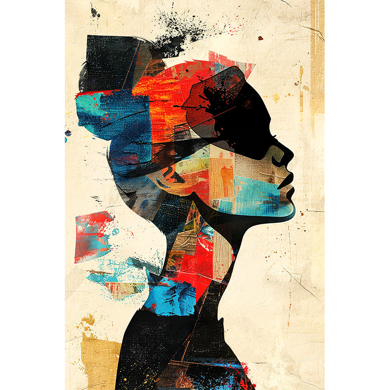 Frau in Abstrakt II