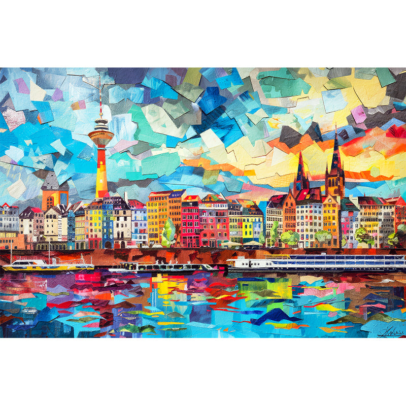 Schilderij Düsseldorf
