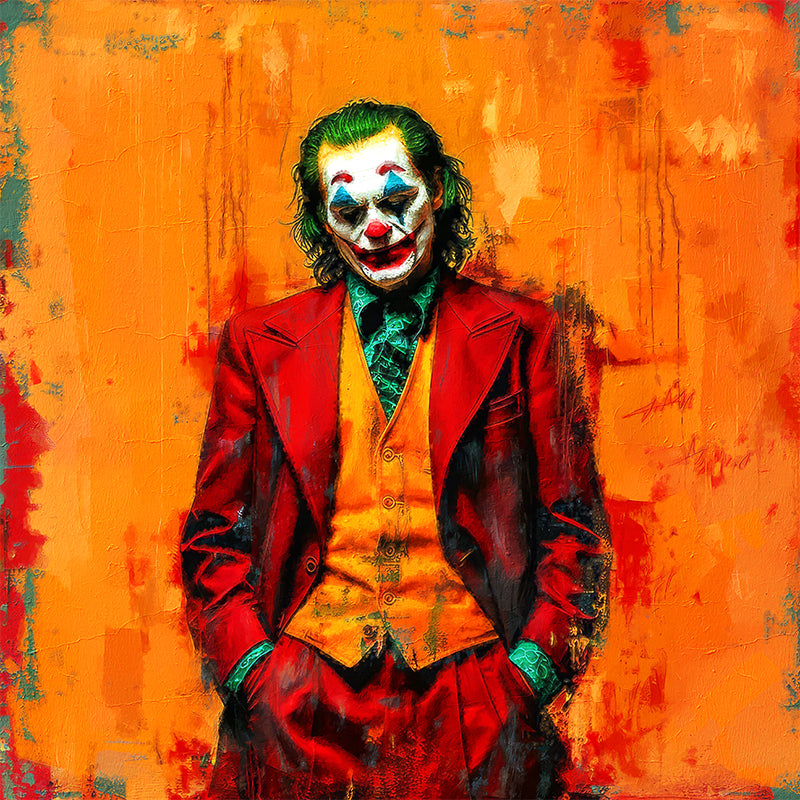 Joker-Kunstgemälde