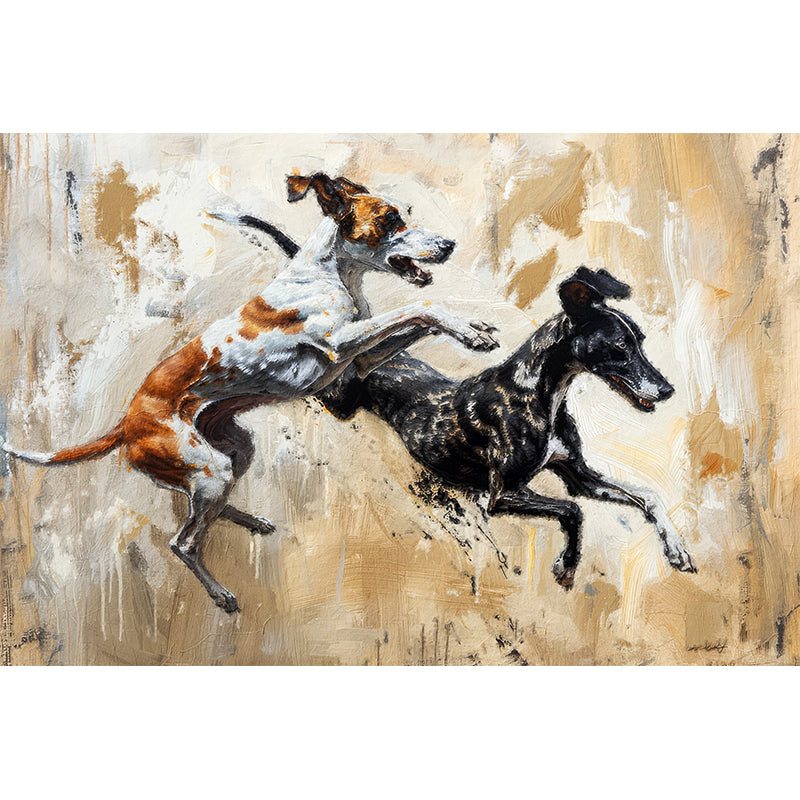 Hunde spielen