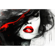 Rote Lippen