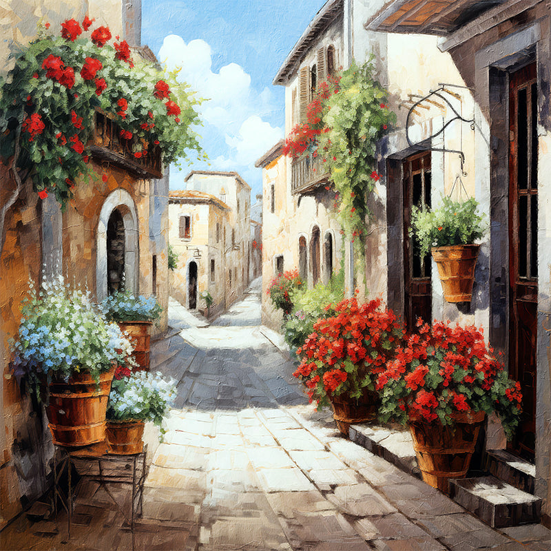 Alte italienische Häuser