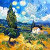 Landschap bij van Gogh