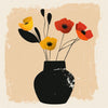 Gemäldeillustrationen Vase